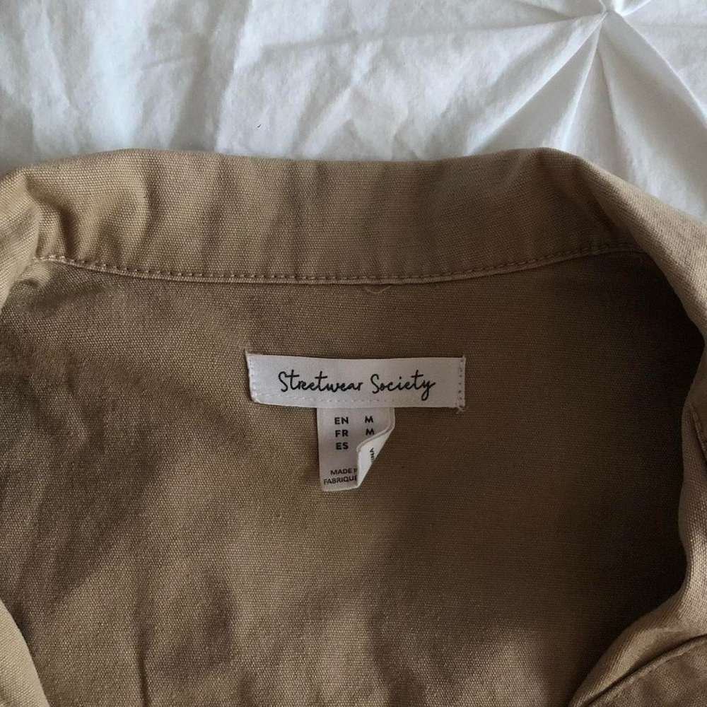 streetwear society cropped utility / cargo jacket - Picture 3 of 3